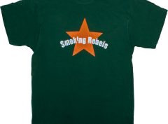 Camiseta Smoking Rebels L verde